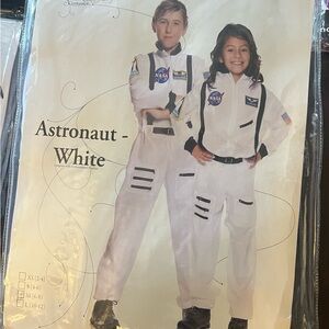 Kids Space Explorer Costume - White